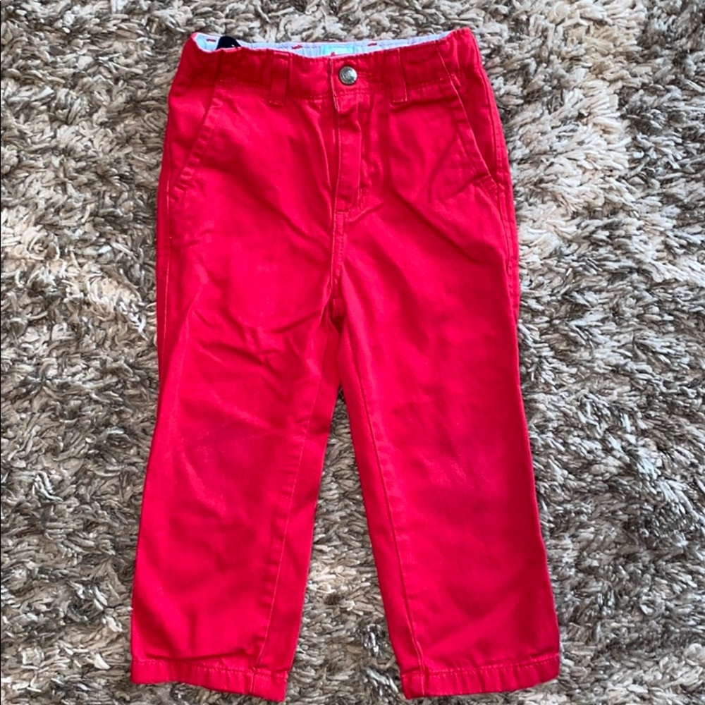 Boys Flat Front Pants